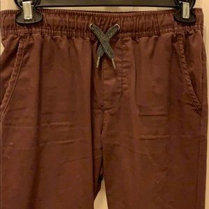 Old navy red joggers